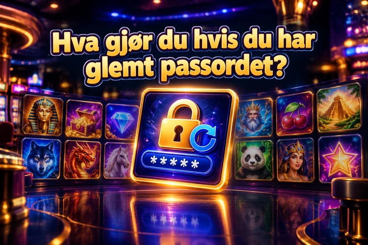 Hva gjør du hvis du har glemt passordet?