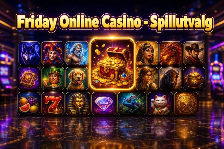 Friday Online Casino - Spillutvalg