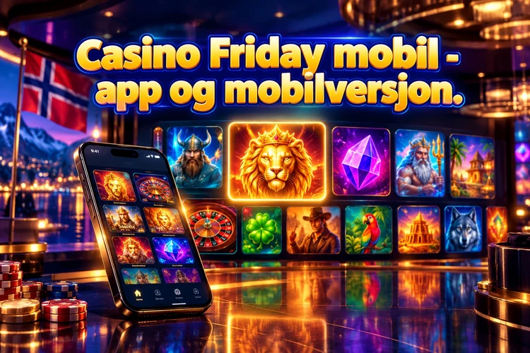 Casino Friday mobil - app og mobilversjon